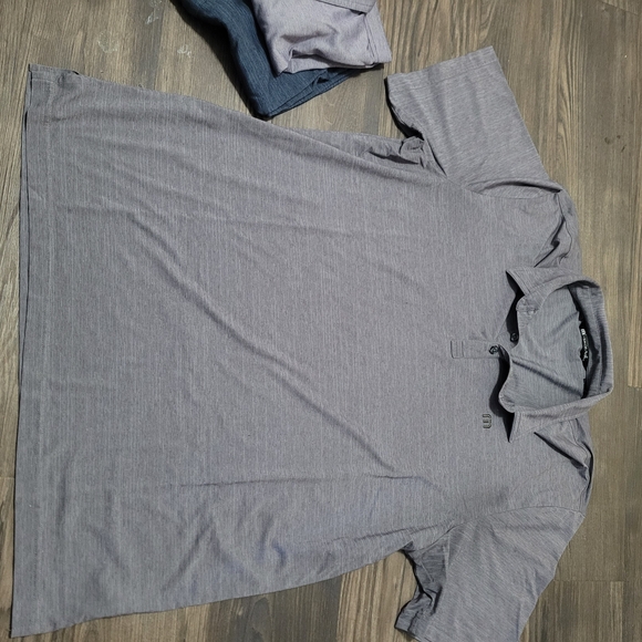 Travis Mathew Men's Polo Shirt - Lavender, Navy, Gray Bundle Lot XXL - Picture 6 of 8